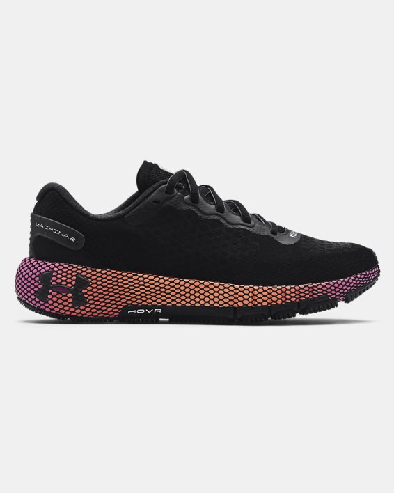 Women's UA HOVR™ Machina 2 Colorshift Running Shoes, Black, pdpMainDesktop image number 0